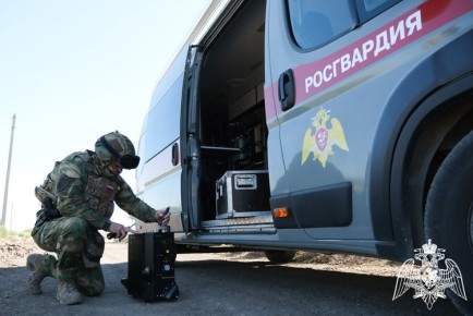 Около 10 тысяч взрывоопасных предметов обнаружили инженеры Южного округа Росгвардии за год