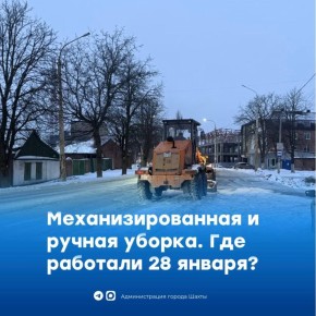 28 января. Итоги уборки территории