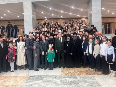 В Москве под председательством Святейшего Патриарха Московского и всея Руси Кирилла проходят XXXIV Международные Рождественские образовательные чтения