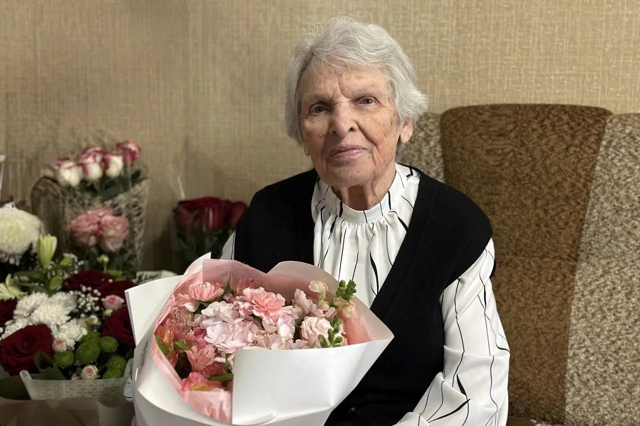 100-летие отметила участник Великой Отечественной войны, отличник народного просвещения Галина Рогова