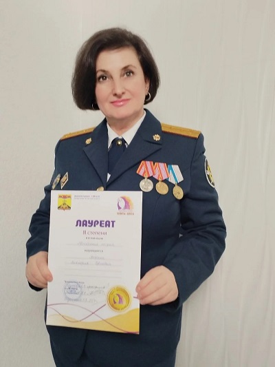 Сотрудник ЛИУ-20 ГУФСИН России по Ростовской области стала лауреатом Арт-фестиваля в городе Шахты