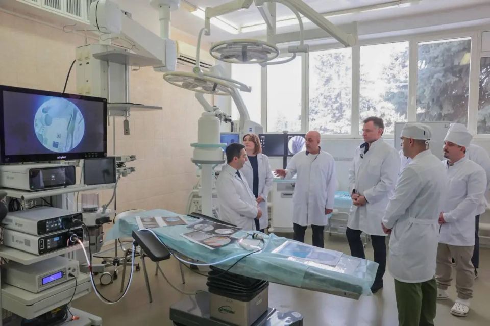 Юрий Слюсарь: Встретился с врачами городской клинической больницы №20