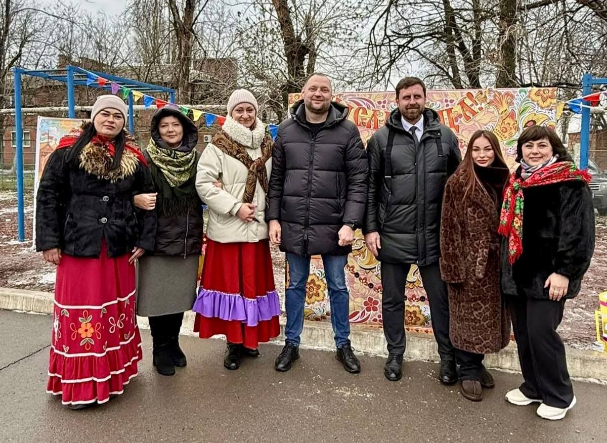 В посёлке имени Красина отметили праздник Масленицы