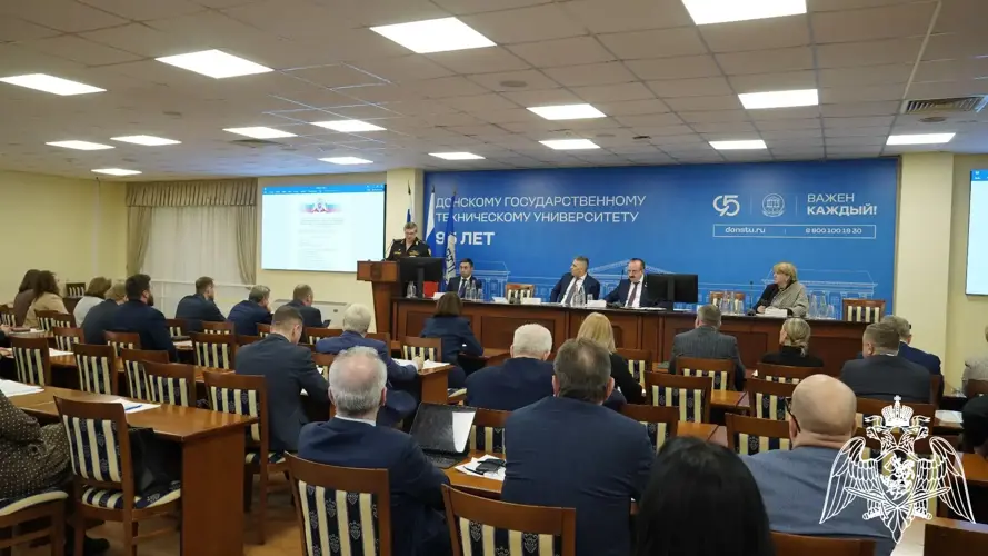 С участием Росгвардии состоялось заседание Совета ректоров региональных вузов Ростовской области