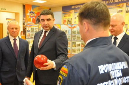 В донской столице прошло торжество, посвященное юбилею противопожарной службы региона