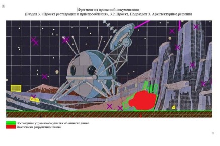 Власти прокомментировали ситуацию с разрушением мозаичного панно в ростовском подземном переходе