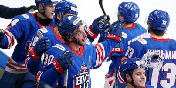 ХК «Ростов» уступил на выезде питерскому «СКА-ВМФ»