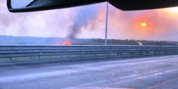 Дующий на Дону уже третий день ветер стал причиной возникновения ландшафтных пожаров