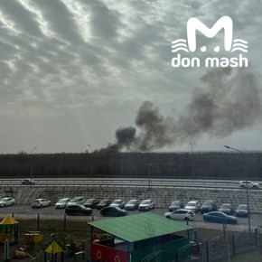 Поля загорелись рядом с ЖК "Левобережный" в Ростове
