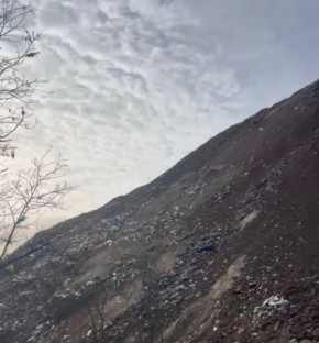 В Шахтах завершили тушение полигона