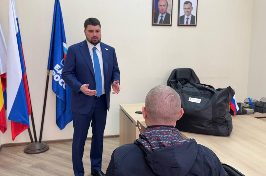 Павел Кузьмин помог ветерану специальной военной операции