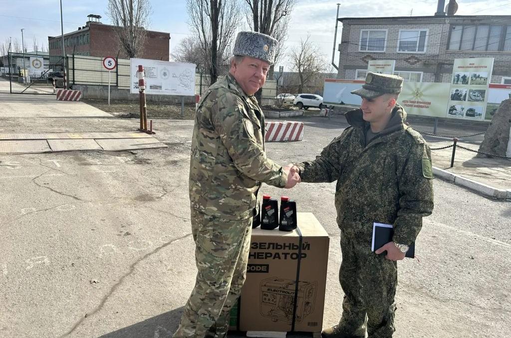 Андрей Курносов приобрел дизельный генератор для участников СВО