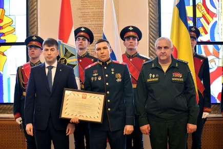 Дончанина Дениса Свиридова удостоили «Золотой звезды» Героя России