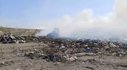 Отходы загорелись на мусорном полигоне в станице Багаевской, сообщила министр ЖКХ Ростовской области Антонина Пшеничная