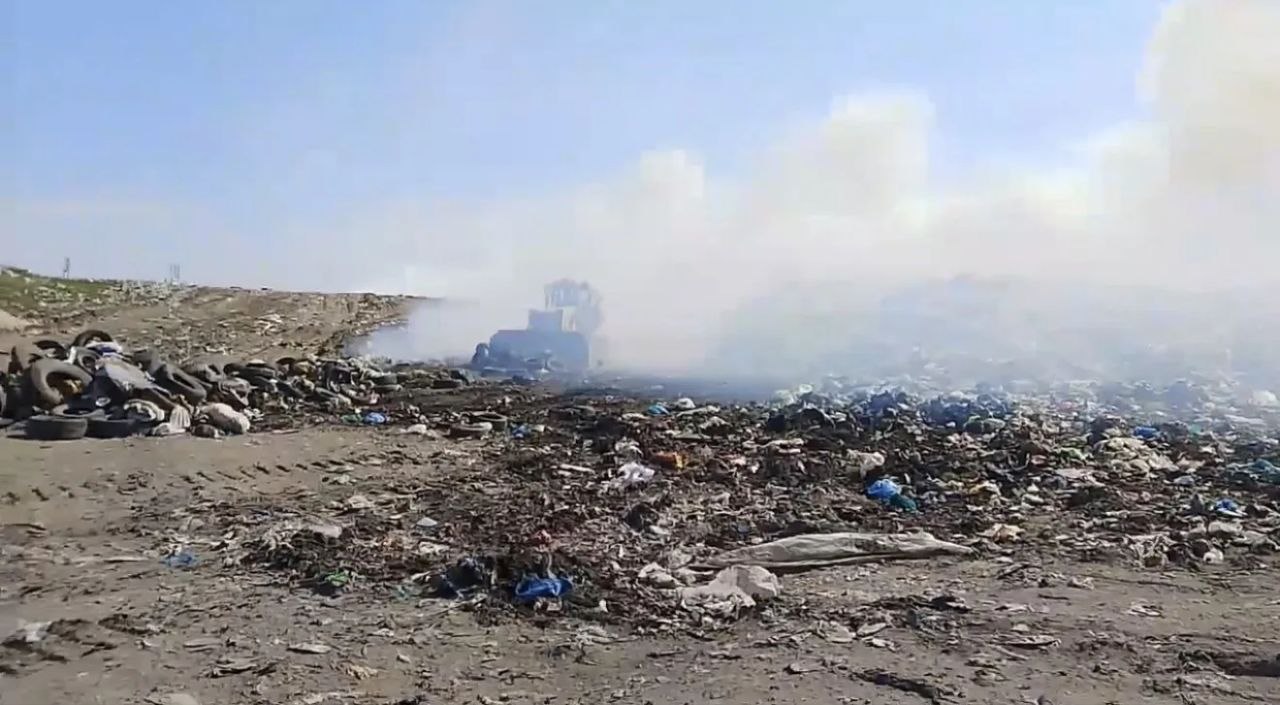 Отходы загорелись на мусорном полигоне в станице Багаевской, сообщила министр ЖКХ Ростовской области Антонина Пшеничная