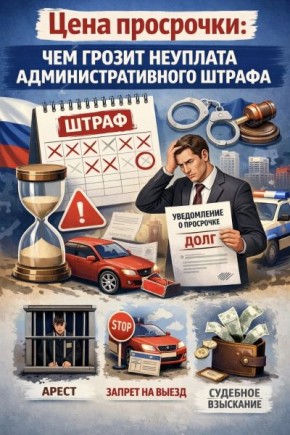 Цена просрочки: чем грозит неуплата административного штрафа
