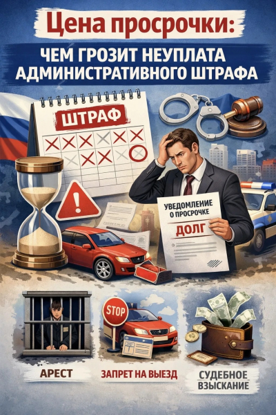 Цена просрочки: чем грозит неуплата административного штрафа