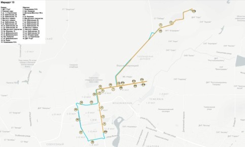 1 ������ ���������� ������� � 13 � ������� ������ �� ����� �����