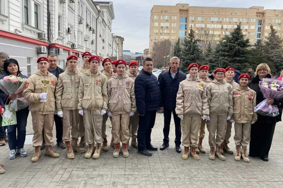 Донские юнармейцы заняли первое место в ХXII Всероссийском военно-патриотическом сборе кадет, юнармейцев и военно-патриотических клубов