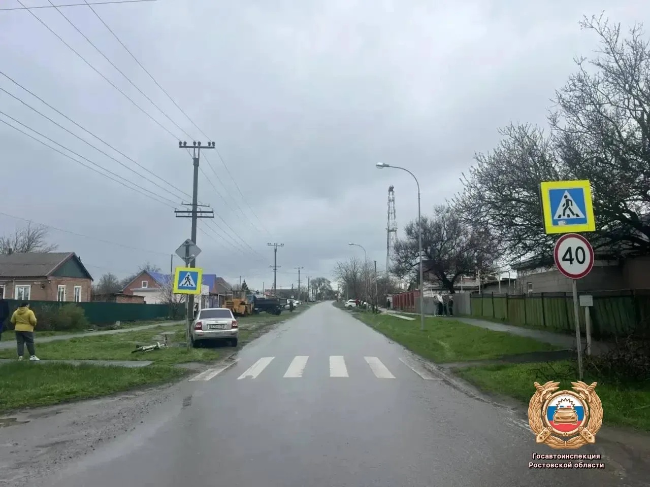 В Азове устанавливают обстоятельства ДТП с участием несовершеннолетнего велосипедиста