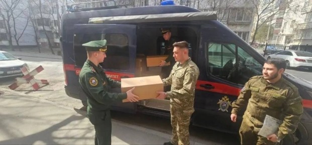 Военные следователи СК России продолжают оказывать гуманитарную помощь участникам специальной военной организации