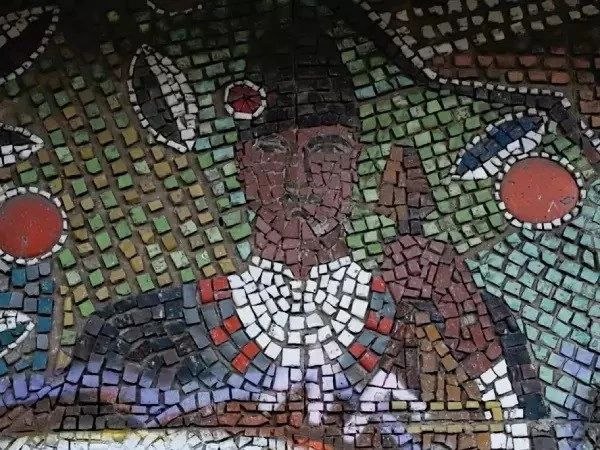 "Балканское" мозаичное панно готово