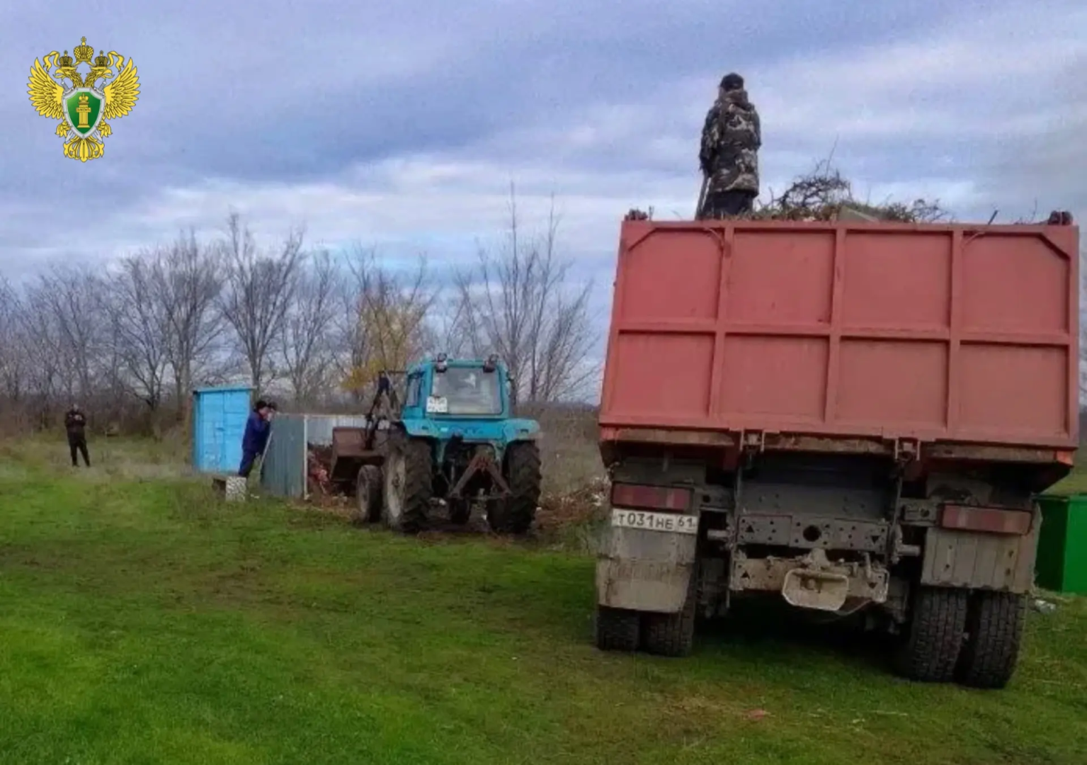 В Егорлыкском районе после вмешательства прокуратуры убрана свалка