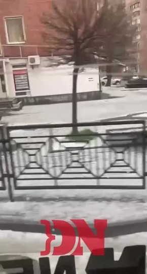 В Ростов после грозы вернулась зима