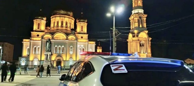 В Ростовской области сотрудники полиции обеспечили охрану общественного порядка и безопасность в пасхальную ночь