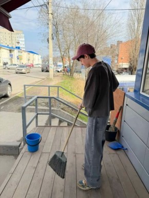 Предприниматели Батайска присоединились к месячнику чистоты