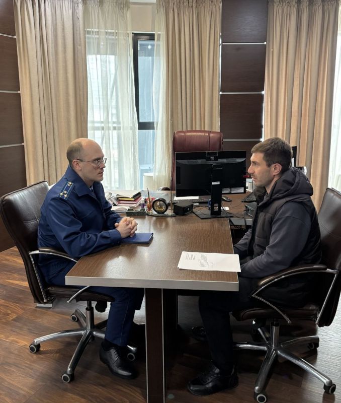В Южной транспортной прокуратуре состоялся очередной прием предпринимателей