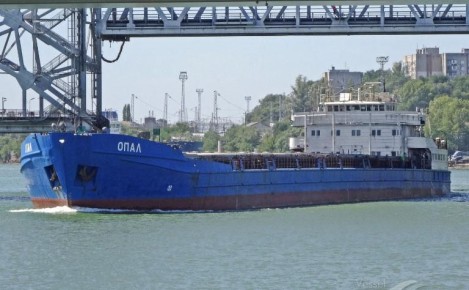 Сухогруз из Палау повредил «Азовский морской порт» на 100 млн рублей