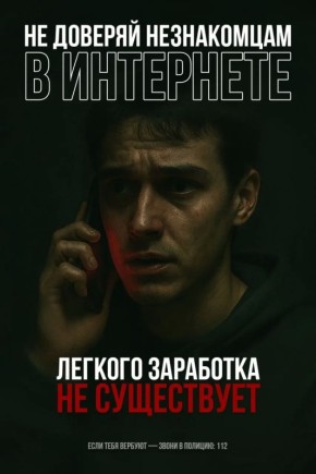 Вербуют через анонимные чаты, предлагают «легкий заработок»? Не дай себя использовать! Будь осторожен!