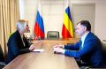 Юрий Слюсарь: Рабочий день сегодня начался со встречи с Уполномоченным по правам человека в РФ Яной Лантратовой