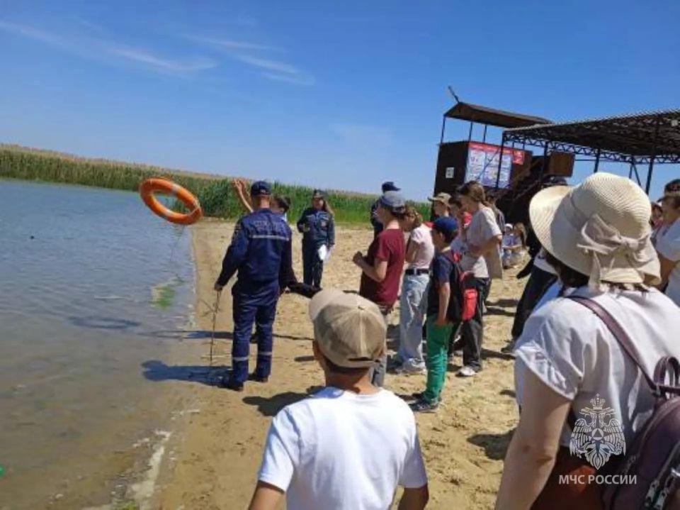 В Веселовском районе прошел День безопасности детей на воде