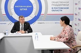 Плиты, компьютеры и путевки в лагерь: Спикер Донского Заксобрания провел прием граждан по вопросам поддержки детства