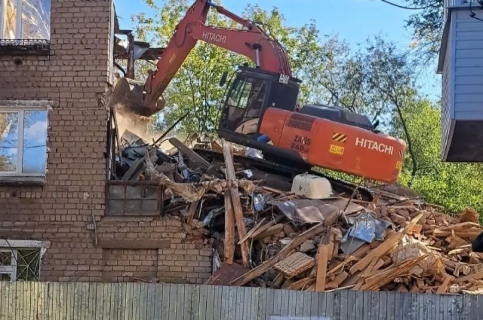В Ростове определён подрядчик для сноса аварийного дома на 2-й Баррикадной