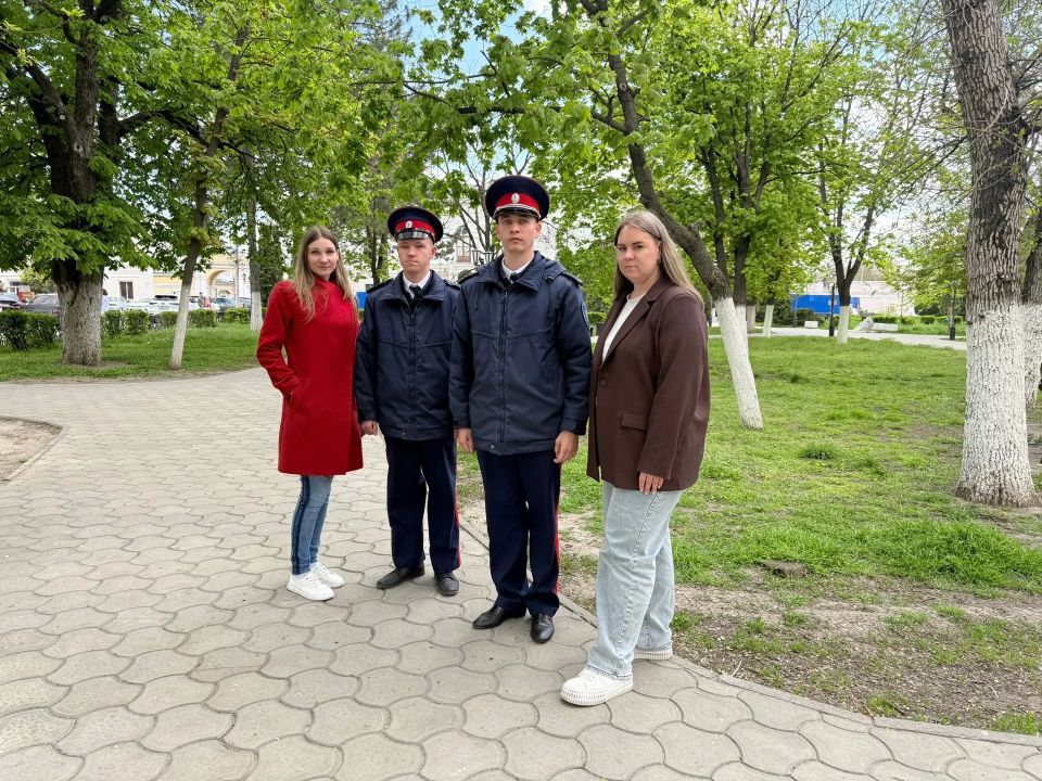 Казакидружинники совместно с отделом по работе с молодёжью и активистами волонтёрского движения города провели очередную антинаркотическую акцию