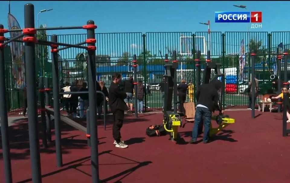 В Первомайском районе донской столицы открылся новый спортивный комплекс