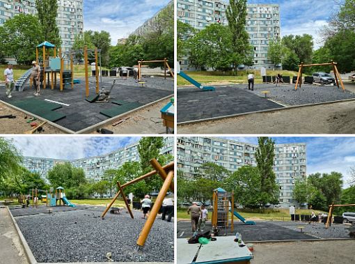 Скоро в Ростове-на-Дону появится еще одна современная детская игровая площадка