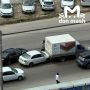 Легковушка поцеловала в задний бампер "Газель" на Сиверса