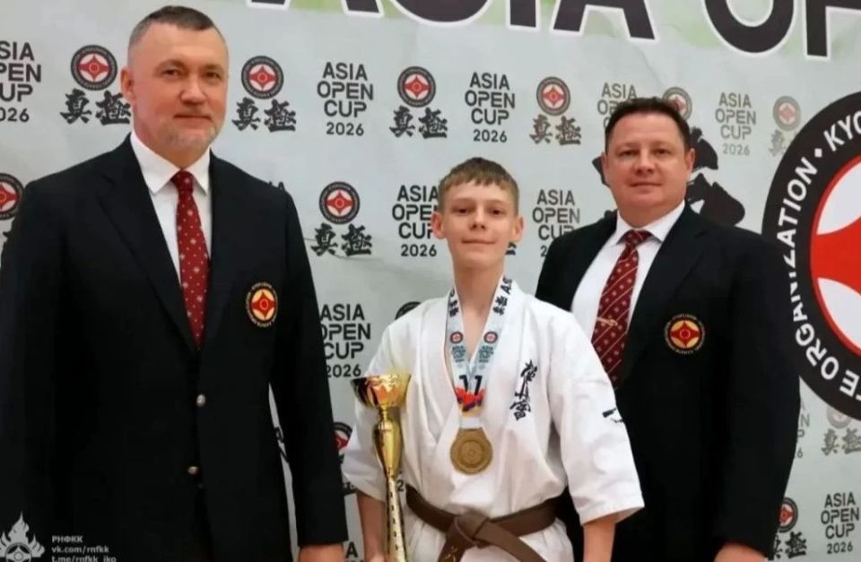 12-летний ростовчанин Семён Захаров стал победителем Первенства Азии по киокусинкай
