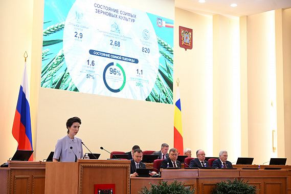 Депутаты Законодательного собрания обсудили прогнозы на урожай-2026 в Ростовской области