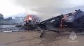 В Каменске полностью сгорел храм Святого Апостола Андрея Первозванного