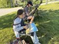 Арт-пикник собрал юных художников в парке «Левобережье»