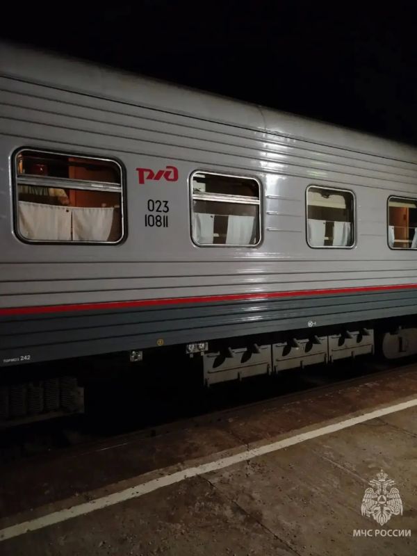 Вагон пассажирского поезда Москва – Анапа загорелся на станции в Новочеркасске