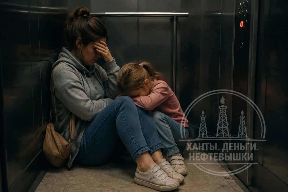 Мама с ребенком больше 12 часов просидели в застрявшем лифте в поликлинике ХМАО