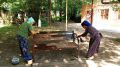 В Неждановском территориальном отделе продолжаются работы по благоустройству