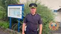 Сотрудники полиции устанавливают обстоятельства ДТП с пострадавшим ребенком
