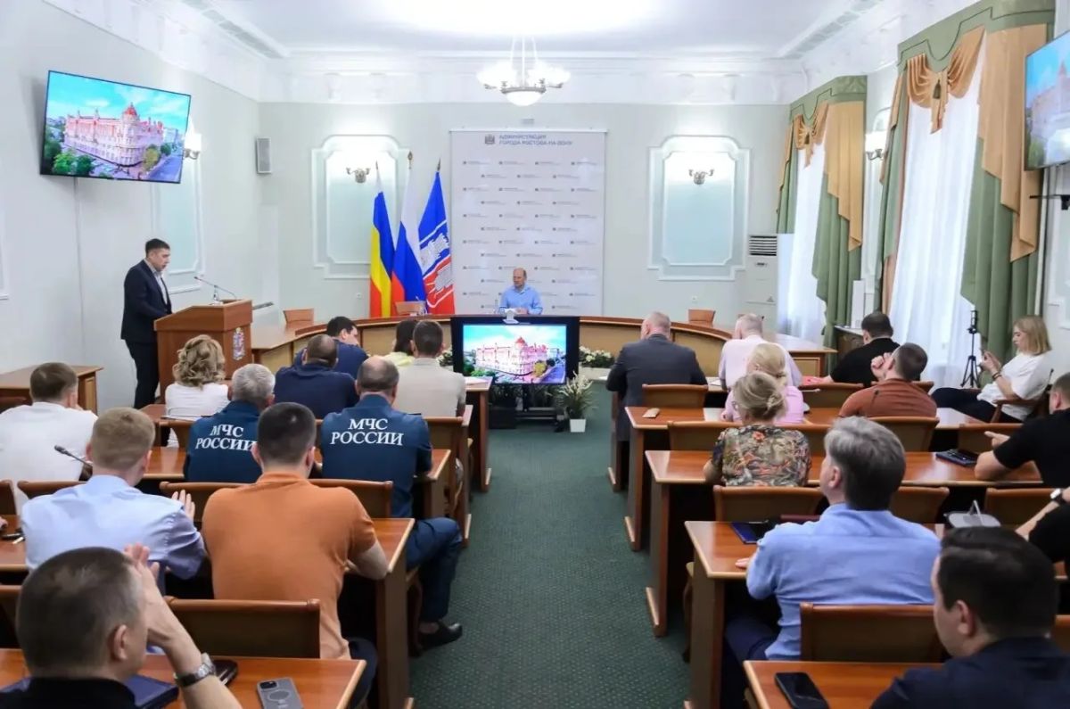 В Ростове прошло внеочередное заседание КЧС